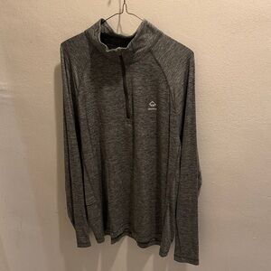 Wolverine Gray Zip Up Sweater for Men